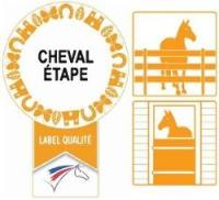 Label cheval etape billboard